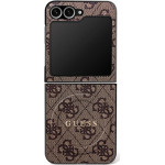 Guess Case 4G Classic MagSafe for Samsung Galaxy Z Flip7 brown - (GUHMZF7P4MSEGCW)