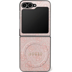 Guess Case 4G Classic MagSafe for Samsung Galaxy Z Flip7 pink - (GUHMZF7P4MSEGCP)