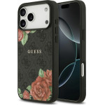 Guess Case 4G Flowers Print MagSafe for iPhone 17 Pro black - (GUHMP17LP4ROPEMCK)