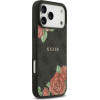 Guess Case 4G Flowers Print MagSafe for iPhone 17 Pro black - (GUHMP17LP4ROPEMCK)