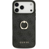 Guess Case 4G Ring Stand for iPhone 17 Pro Max black - (GUHCP17X4GMRGR)