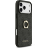 Guess Case 4G Ring Stand for iPhone 17 Pro Max black - (GUHCP17X4GMRGR)