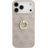 Guess Case 4G Ring Stand for iPhone 17 Pro Max pink - (GUHCP17X4GMRPI)