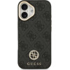 Guess Case 4G Strass Logo MagSafe for iPhone 17 black - (GUHMP17SP4GRMDEK)
