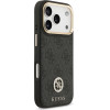 Guess Case 4G Strass Logo MagSafe for iPhone 17 Pro black - (GUHMP17LP4GRMDEK)