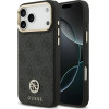 Guess Case 4G Strass Logo MagSafe for iPhone 17 Pro Max black - (GUHMP17XP4GRMDEK)