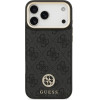 Guess Case 4G Strass Logo MagSafe for iPhone 17 Pro Max black - (GUHMP17XP4GRMDEK)