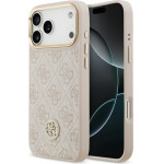 Guess Case 4G Strass Logo MagSafe for iPhone 17 Pro Max pink - (GUHMP17XP4GRMDEP)