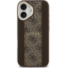 Guess Case 4G Stripe MagSafe for iPhone 17 brown - (GUHMP17SPG4SEMCW)