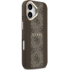Guess Case 4G Stripe MagSafe for iPhone 17 brown - (GUHMP17SPG4SEMCW)