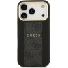 Guess Case 4G Stripe MagSafe for iPhone 17 Pro black - (GUHMP17LPG4SEMCK)