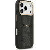 Guess Case 4G Stripe MagSafe for iPhone 17 Pro black - (GUHMP17LPG4SEMCK)