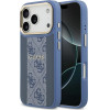 Guess Case 4G Stripe MagSafe for iPhone 17 Pro blue - (GUHMP17LPG4SEMCB)