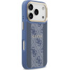 Guess Case 4G Stripe MagSafe for iPhone 17 Pro blue - (GUHMP17LPG4SEMCB)