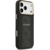 Guess Case 4G Stripe MagSafe for iPhone 17 Pro Max black - (GUHMP17XPG4SEMCK)