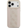 Guess Case 4G Stripe MagSafe for iPhone 17 Pro Max pink - (GUHMP17XPG4SEMCP)