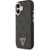 Guess Case 4G Triangle Logo MagSafe for iPhone 17 black gold - (GUHMP17SP4GTDGMK)