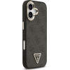 Guess Case 4G Triangle Logo MagSafe for iPhone 17 black gold - (GUHMP17SP4GTDGMK)