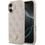 Guess Case 4G Triangle Logo MagSafe for iPhone 17 pink gold - (GUHMP17SP4GTDGMP)