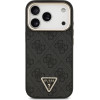 Guess Case 4G Triangle Logo MagSafe for iPhone 17 Pro black gold - (GUHMP17LP4GTDGMK)