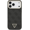 Guess Case 4G Triangle Logo MagSafe for iPhone 17 Pro Max black gold - (GUHMP17XP4GTDGMK)