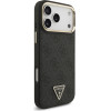 Guess Case 4G Triangle Logo MagSafe for iPhone 17 Pro Max black gold - (GUHMP17XP4GTDGMK)
