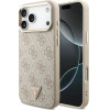 Guess Case 4G Triangle Logo MagSafe for iPhone 17 Pro Max pink gold - (GUHMP17XP4GTDGMP)