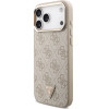 Guess Case 4G Triangle Logo MagSafe for iPhone 17 Pro Max pink gold - (GUHMP17XP4GTDGMP)