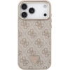 Guess Case 4G Triangle Logo MagSafe for iPhone 17 Pro Max pink gold - (GUHMP17XP4GTDGMP)
