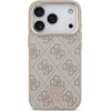 Guess Case 4G Triangle Logo MagSafe for iPhone 17 Pro pink gold - (GUHMP17LP4GTDGMP)