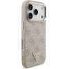 Guess Case 4G Triangle Logo MagSafe for iPhone 17 Pro pink gold - (GUHMP17LP4GTDGMP)