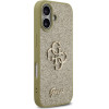 Guess Case Fixed Glitter Big 4G for iPhone 17 gold - (GUHCP17SHG4SGD)