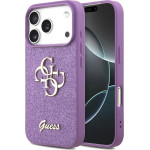 Guess Case Fixed Glitter Big 4G for iPhone 17 Pro lilac - (GUHCP17LHG4SGL)