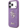 Guess Case Fixed Glitter Big 4G for iPhone 17 Pro lilac - (GUHCP17LHG4SGL)