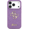 Guess Case Fixed Glitter Big 4G for iPhone 17 Pro lilac - (GUHCP17LHG4SGL)