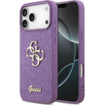 Guess Case Fixed Glitter Big 4G for iPhone 17 Pro Max lilac - (GUHCP17XHG4SGL)