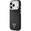 Guess Case Glitter Triangle Logo MagSafe for iPhone 17 Pro black - (GUHMP17LPFGTSCMK)