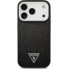 Guess Case Glitter Triangle Logo MagSafe for iPhone 17 Pro black - (GUHMP17LPFGTSCMK)