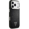 Guess Case Glitter Triangle Logo MagSafe for iPhone 17 Pro black - (GUHMP17LPFGTSCMK)