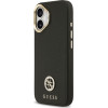 Guess Case Grained Strass Logo MagSafe for iPhone 17 black - (GUHMP17SPGCRMDEK)
