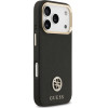 Guess Case Grained Strass Logo MagSafe for iPhone 17 Pro black - (GUHMP17LPGCRMDEK)