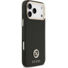 Guess Case Grained Strass Logo MagSafe for iPhone 17 Pro Max black - (GUHMP17XPGCRMDEK)