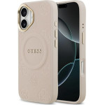 Guess Case Peony Hot Stamp MagSafe for iPhone 17 pink - (GUHMP17SPSAMSECP)