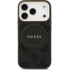 Guess Case Peony Hot Stamp MagSafe for iPhone 17 Pro black - (GUHMP17LPSAMSECK)