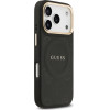 Guess Case Peony Hot Stamp MagSafe for iPhone 17 Pro black - (GUHMP17LPSAMSECK)