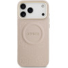 Guess Case Peony Hot Stamp MagSafe for iPhone 17 Pro Max pink - (GUHMP17XPSAMSECP)