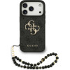 Guess Etui 4G Strap 4G Classic Logo do iPhone 17 Pro czarny - (GUHCP17LP4GMGSK)