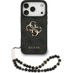 Guess Etui 4G Strap 4G Classic Logo do iPhone 17 Pro czarny - (GUHCP17LP4GMGSK)