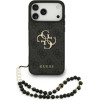 Guess Etui 4G Strap 4G Classic Logo do iPhone 17 Pro Max czarny - (GUHCP17XP4GMGSK)