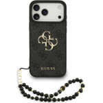 Guess Etui 4G Strap 4G Classic Logo do iPhone 17 Pro Max czarny - (GUHCP17XP4GMGSK)